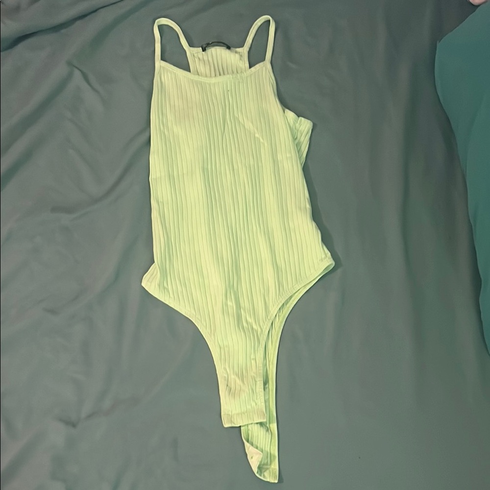 Mint green bodysuit xs